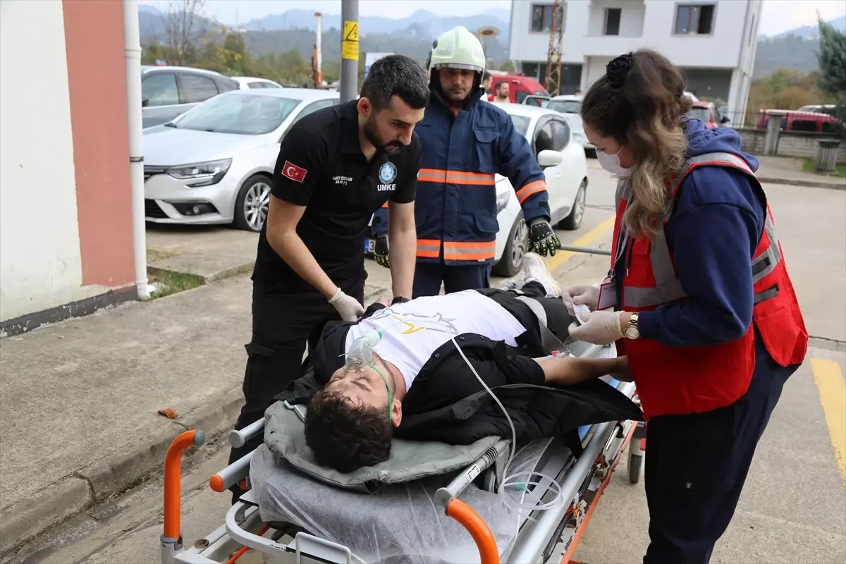 Espiye Devlet Hastanesi’nde Yangın Tatbikatı